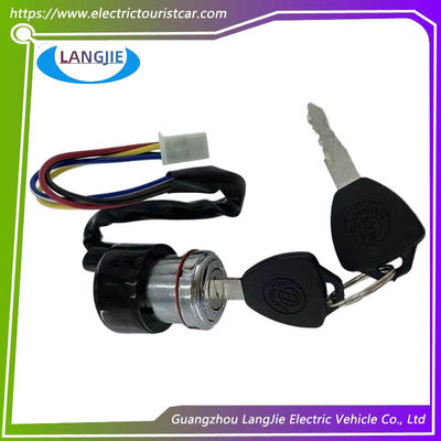 Piezas del interruptor de arranque con llave de 4 cables para coche patrulla turístico eléctrico Marshell
