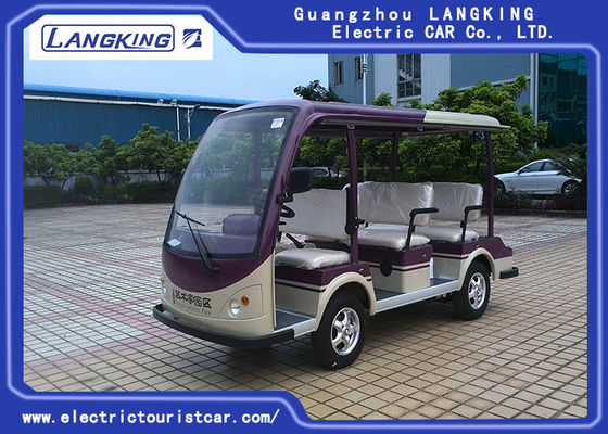 coche eléctrico con pilas de 48V 8 Seater, carros eléctricos legales de la calle cómodos