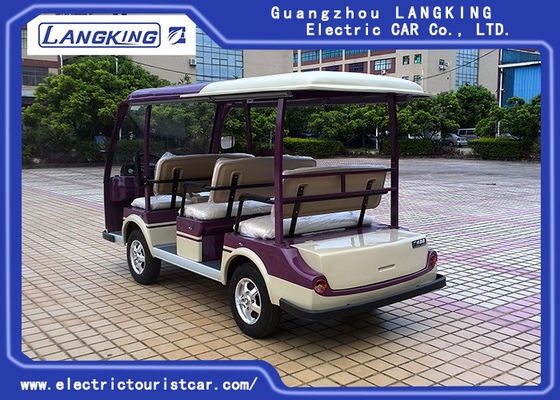 coche eléctrico con pilas de 48V 8 Seater, carros eléctricos legales de la calle cómodos