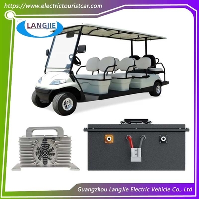 Batería de fosfato de hierro y litio de 51,2 V 105 Ah para carros de golf