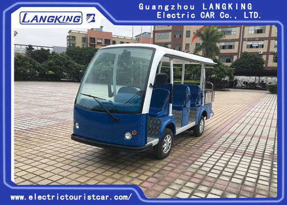 Cuerpo de cristal de visita turístico de excursión eléctrico multiusos de fibra de Seater del amarillo 11 del autobús