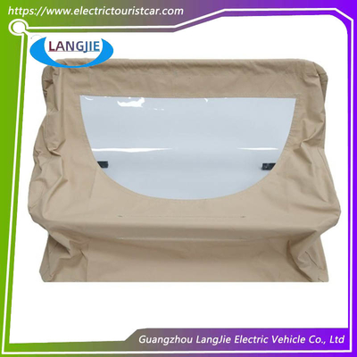 Un buen precio. Cubierta impermeable para bolsa de golf de alta calidad con carcasa Club Car con PVC transparente en línea