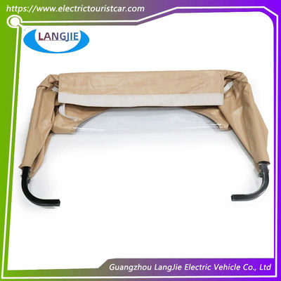 Cubierta de lluvia de la bolsa trasera del club, desmontable y plegable, adecuada para carros de golf