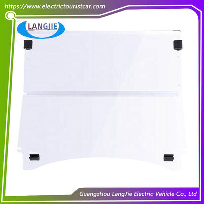 Parabrisas plegables transparentes/de color para carros de golf EZGO
