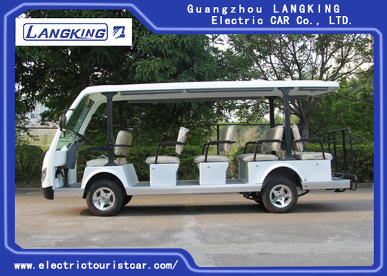 Autobús de visita turístico de excursión eléctrico de 14 Seater, coche eléctrico de la lanzadera 72v para la exposición