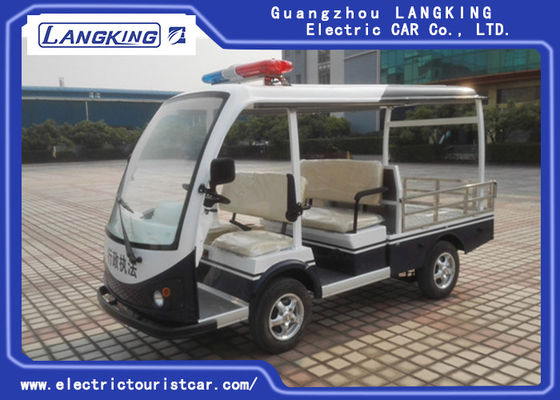 Coche patrulla eléctrico de 4 Seater para la luz del coche de la travesía de la seguridad con cautela para el centro turístico