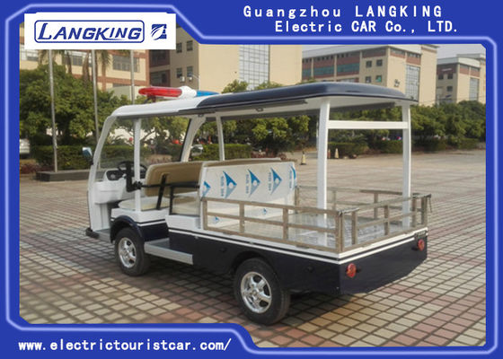Coche patrulla eléctrico de 4 Seater para la luz del coche de la travesía de la seguridad con cautela para el centro turístico