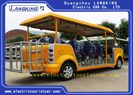 Un buen precio. Servicio de autobús de la gasolina turística eléctrica del coche del patio pequeño con el parabrisas del tejado en línea