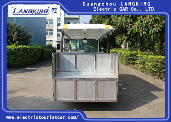Refresque el vehículo de visita turístico de excursión eléctrico del cargo de 11 asientos con pequeño Toplight 72V 7.5KW