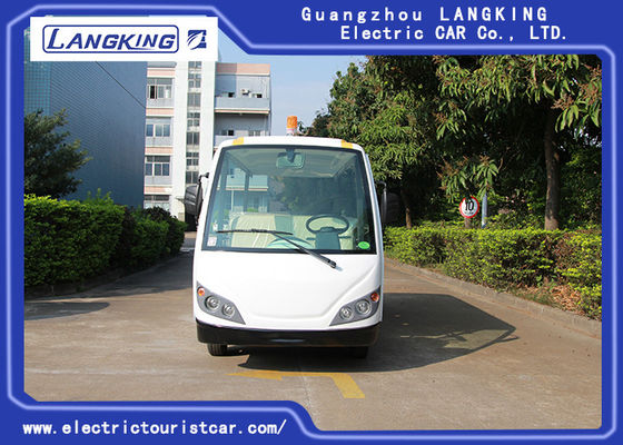 Refresque el vehículo de visita turístico de excursión eléctrico del cargo de 11 asientos con pequeño Toplight 72V 7.5KW