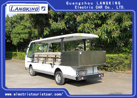 Refresque el vehículo de visita turístico de excursión eléctrico del cargo de 11 asientos con pequeño Toplight 72V 7.5KW