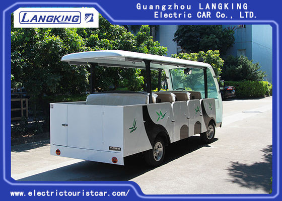 El coche eléctrico de la lanzadera de 14 Seater equipado de choque eficaz absorbe con la puerta