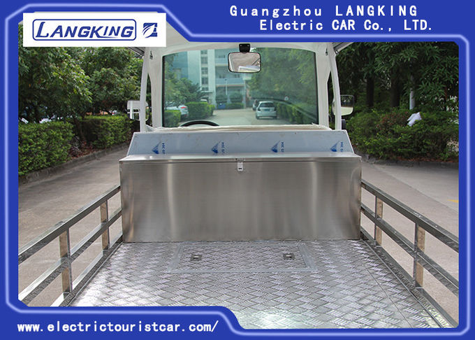 el vehículo de cargo del motor de 900KGS 48V DC/eléctricos para uso general coge el camión con el tejado o la cesta 0